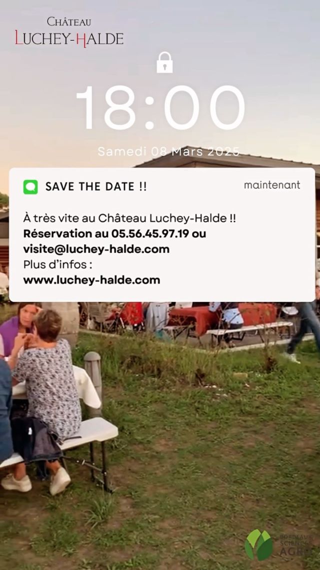☀️Profiterez-vous avec nous du coucher de soleil sur les vignes ? 🍷🍷

Réservation : visite@luchey-halde.com ou 05 56 45 97 19 

"L'abus d'alcool est dangereux pour la santé, à consommer avec modération"

#chateaulucheyhalde #bordeauxsciencesagro #pessacleognan #vinsdebordeaux #winelovers #degustation #oenotourisme #visites #bordeauxwinetrip #pulpe #tastings  #oenotourism #toursandtastings #bordeauxwine #apero #afterwork #terrasse #happy